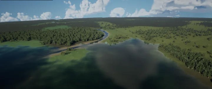 Flusslandschaft