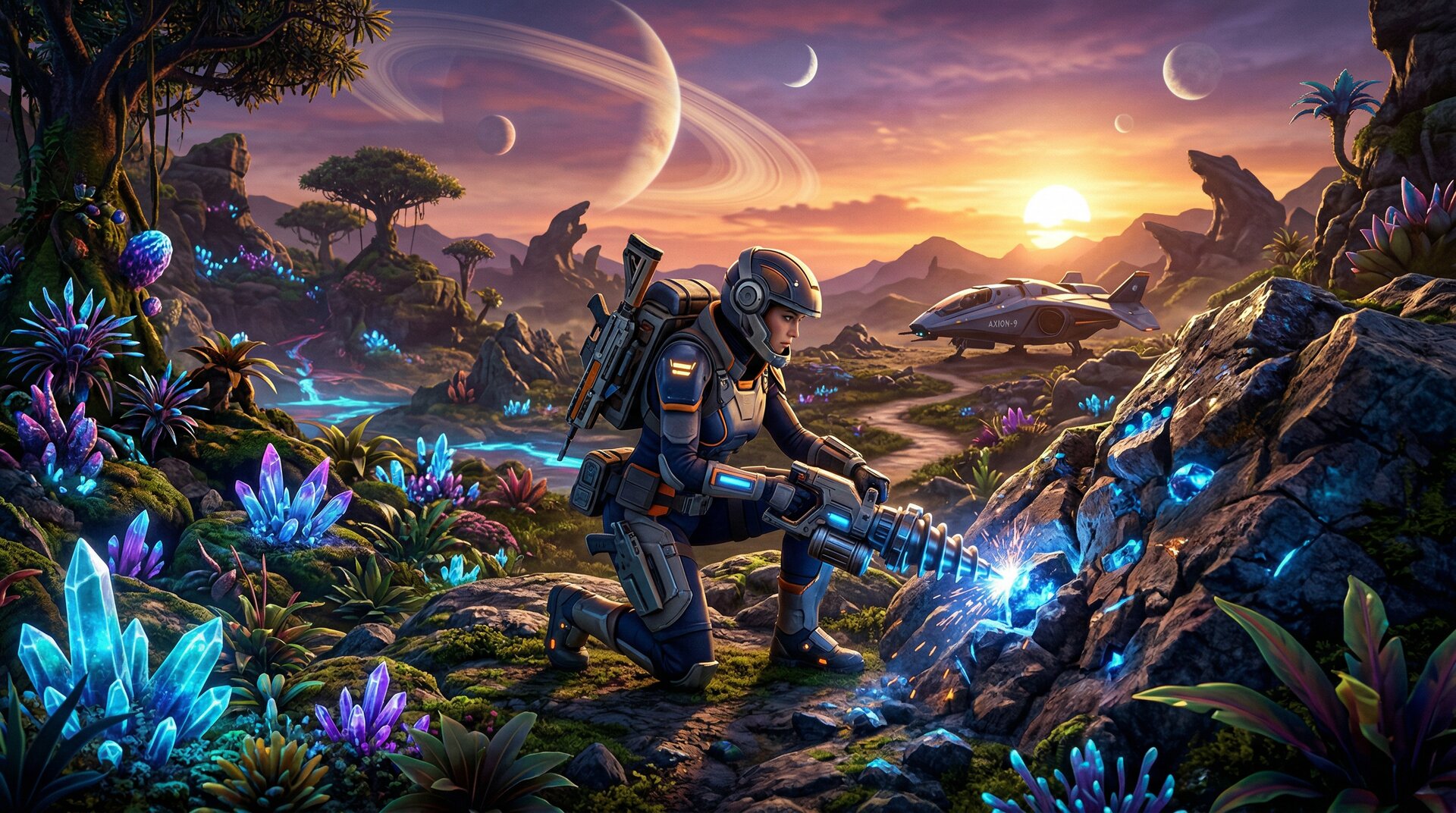 Planetenerkundung — Ein einzigartiger Planet mit verschiedenen Biomen